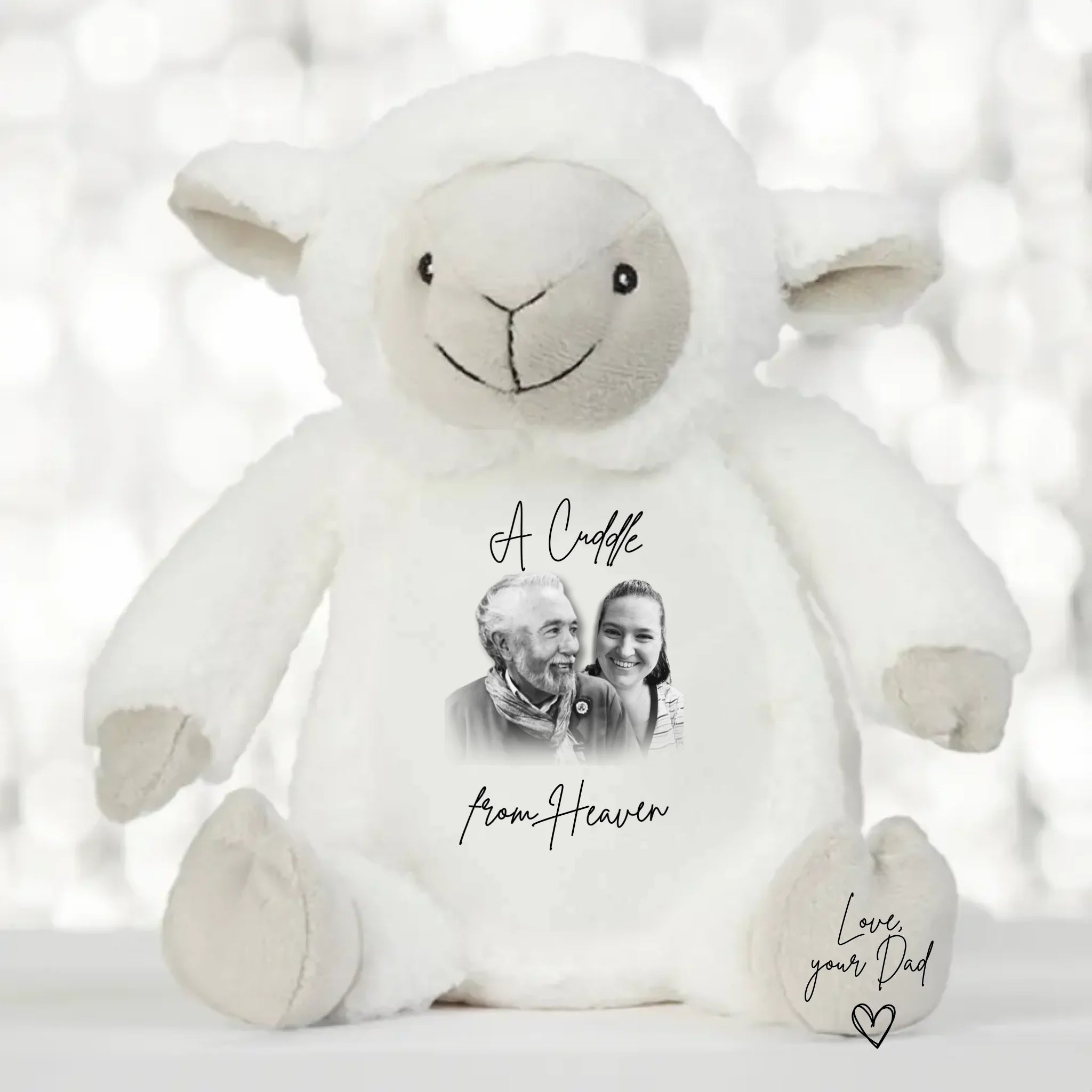 Personalised Memorial Bear | A Heavenly Hug (Customily)